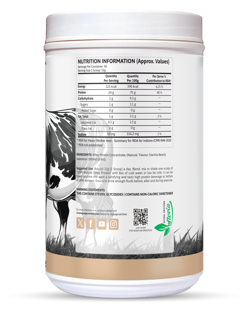 100% Natural Whey Protein – For Pure Performance