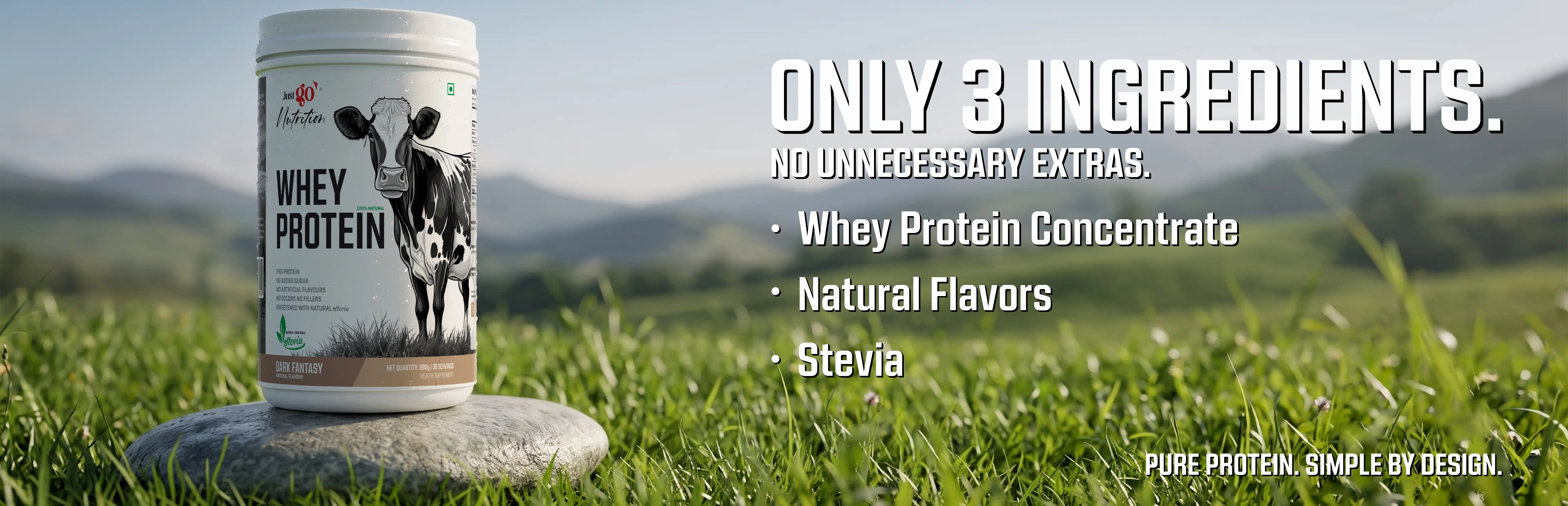 100% Natural Whey Protein