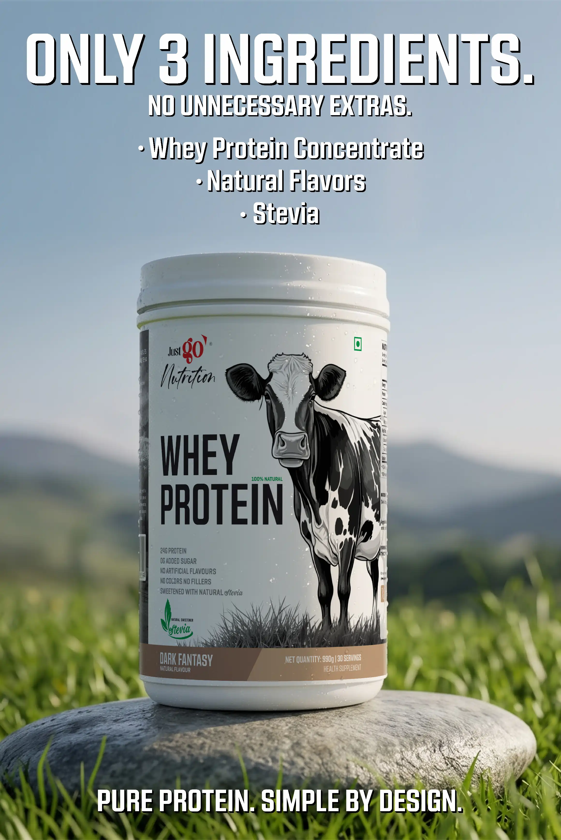 100% Natural Whey Protein